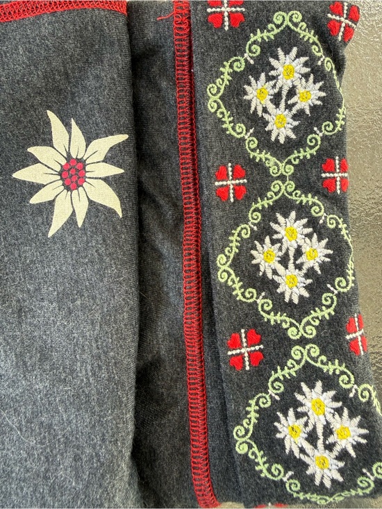 Alp N Rock Pants - Dark grey Alp N Rock Yoga Pants with Embroidered Waistband